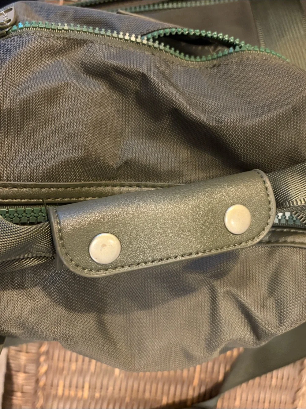 CALPAK Weekender Duffel Travel Bag w/ Shoe Compartment Olive Green Carry-On